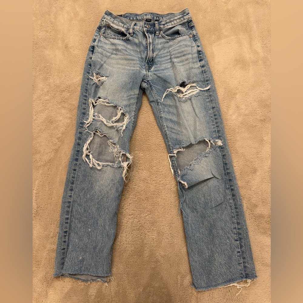 American Eagle Outfitters Light Blue Denim Jeans